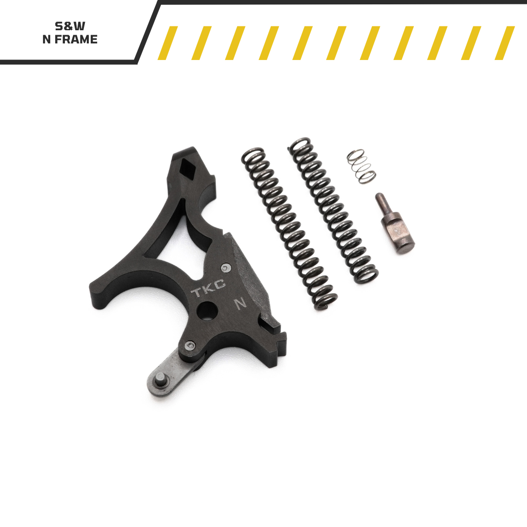 Black PVD TK Custom Smith & Wesson N Frame Revolver Diamond Speed Hammer Kit
