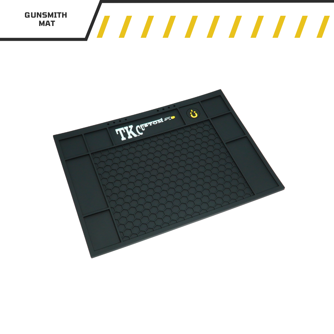 TK Custom Gunsmith Mat – Non-Slip Magnetic Work Mat for Firearm Cleaning & Maintenance