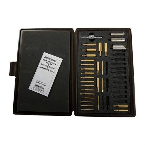 Chamfering & Facing Combo Sets for Precision Firearm Barrel Work and Maintenance