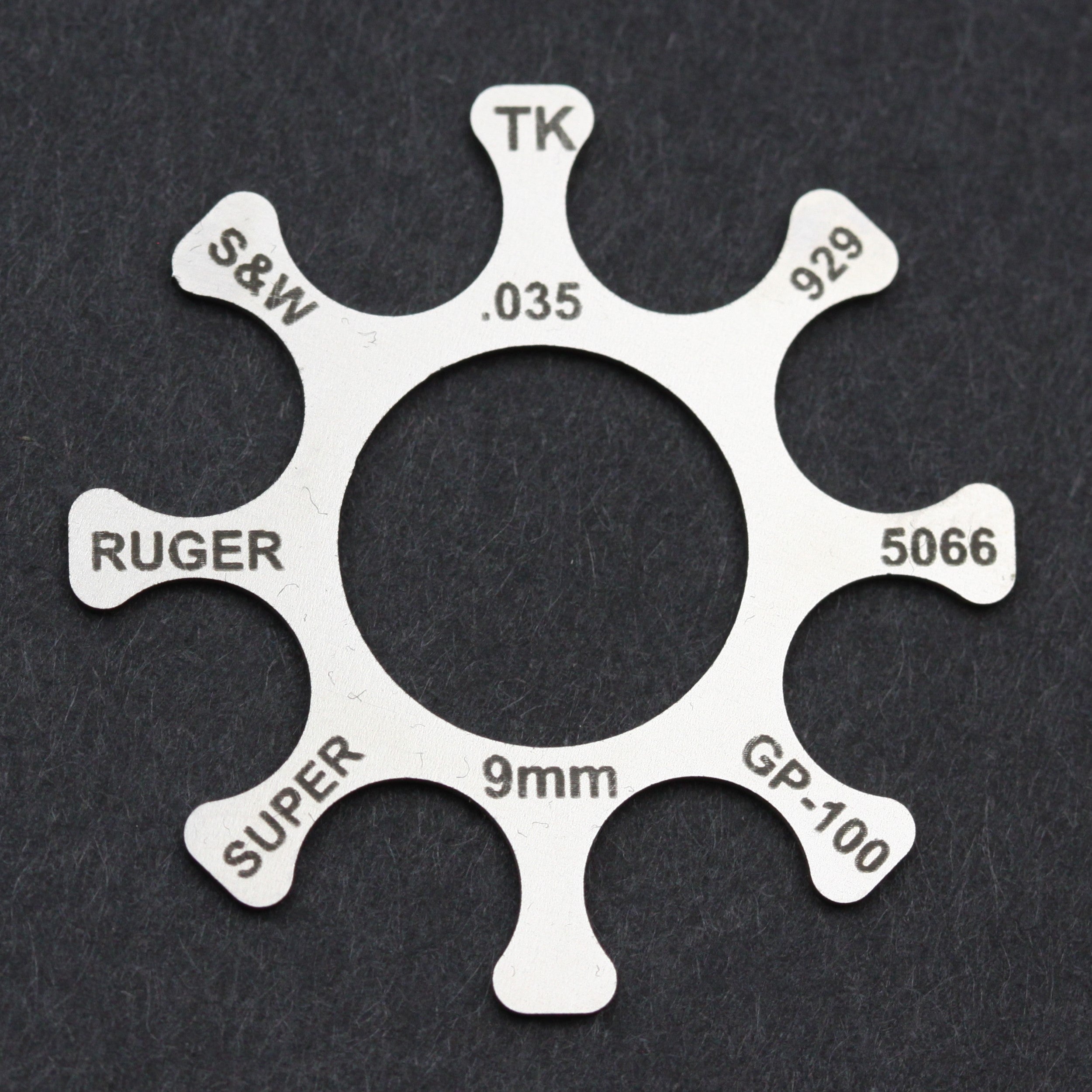 Ruger Super GP-100 9mm Moon Clips .035 S/S