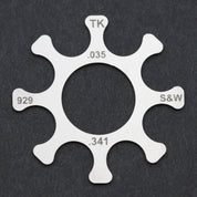 Smith & Wesson 327 WR 9mm Moon clips for Remington Brass