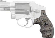 S&W J Frame Round Butt Bantam Piranha Grip G10