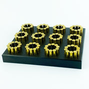 S&W 617 10-Shot .22LR Speedloader Loading Block – 120 Round Ammo Board