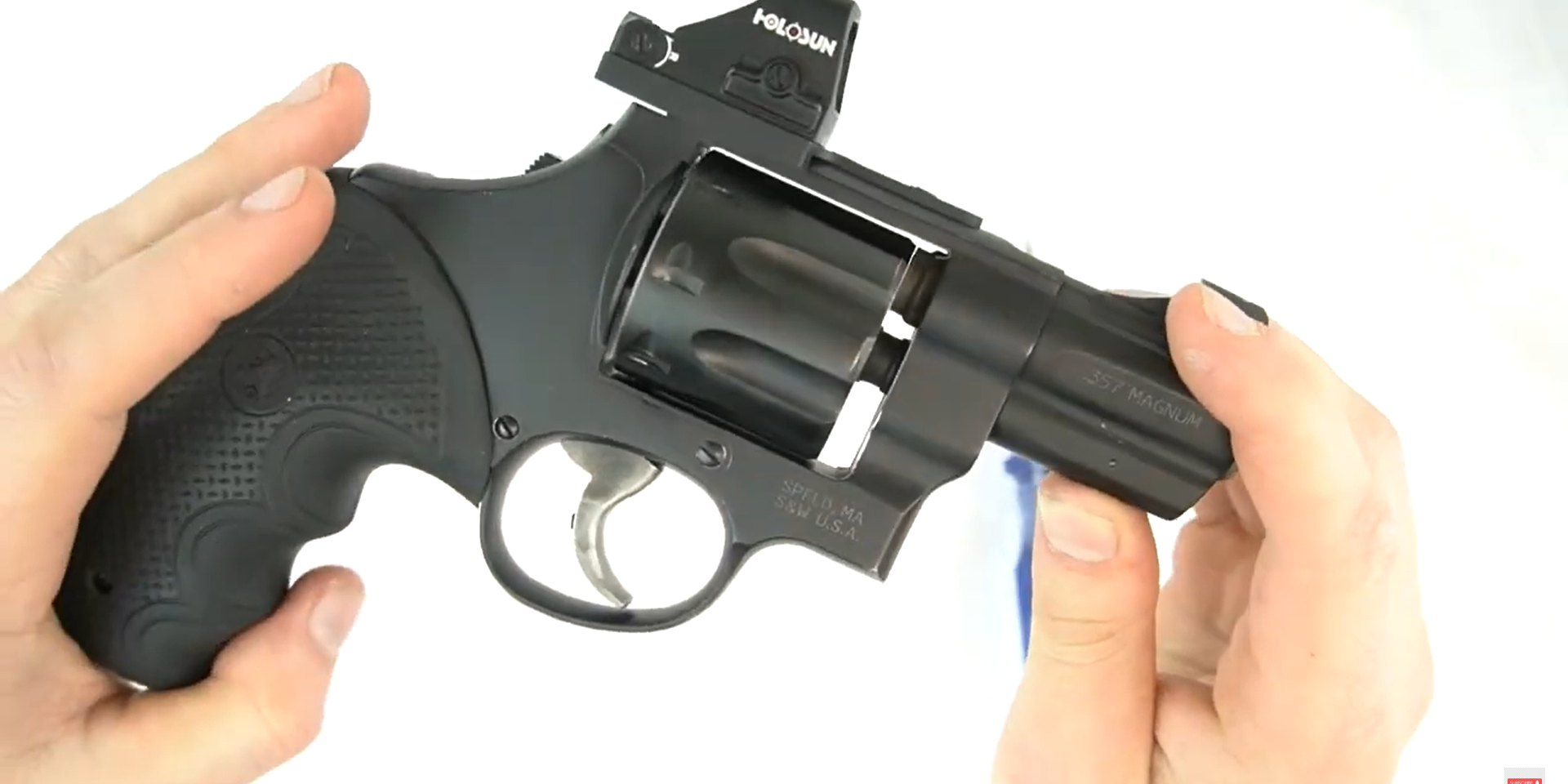 How to Remove the Cylinder on a Smith & Wesson Revolver