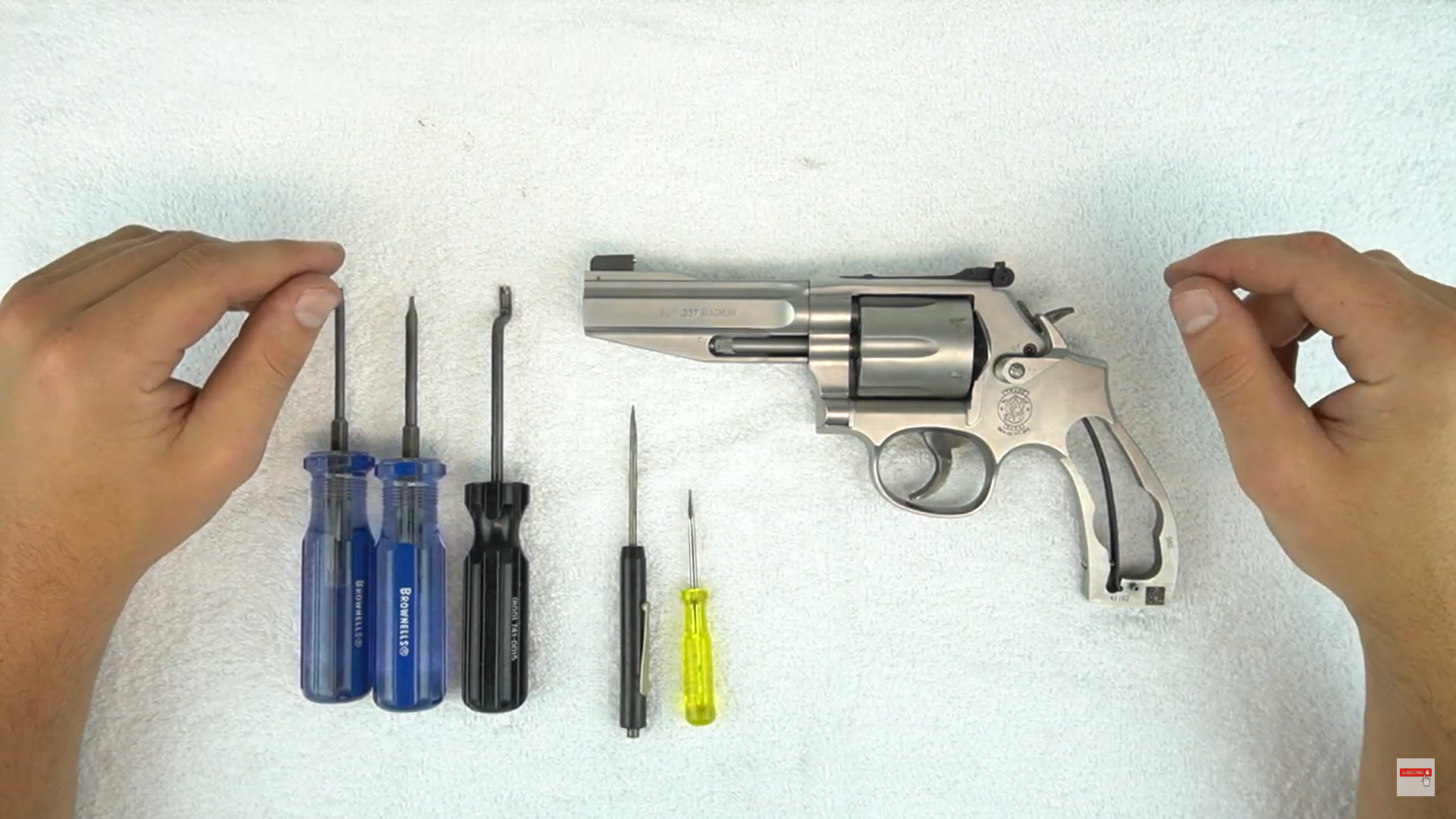 How to disassemble a S&W revolver, DYI Guide