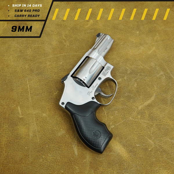 TK Custom Tuned S&W 640 Pro Series 9mm/38/357 Masterline Revolver