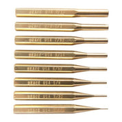 Gunsmith's Brass Punch Set for Firearm Maintenance and Assembly