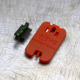 Ruger GP-100 Fiber Optic Front Sight with Interchangeable Litepipes