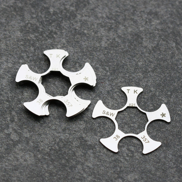 ショットテーブルシングル S&W .357 Magnum/.38 Special 5 Shot Moon Clip – TK Custom Store